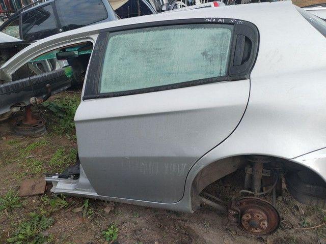Ручка наружная задняя левая BZZS93 Alfa Romeo 147