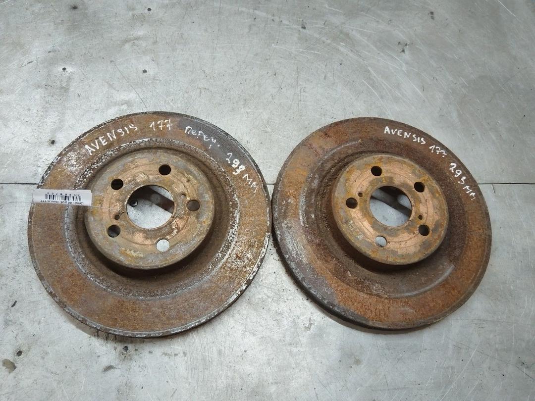 Диск тормозной передний A0IOAQ Toyota Avensis