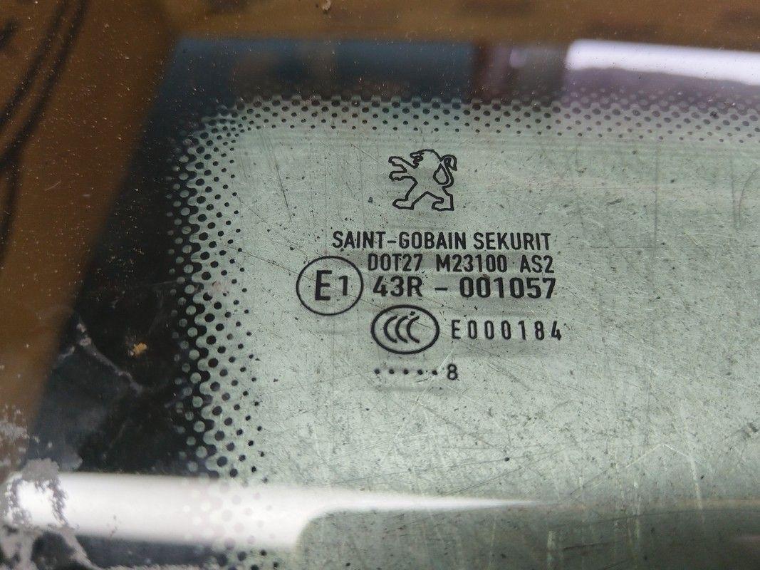 Стекло кузовное боковое левое 06ZCIO Peugeot 207 - Фото 2