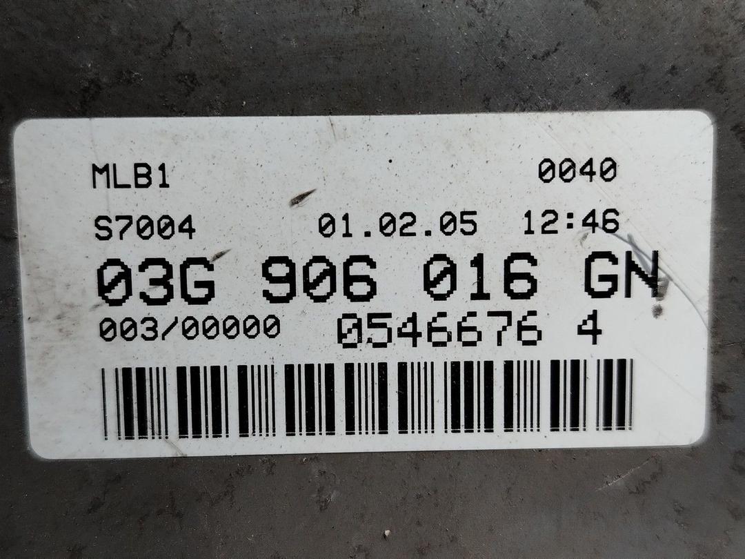 Блок управления двигателем 6OZ7BO Audi A4 - Фото 5