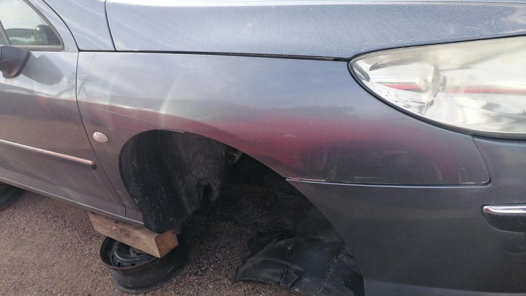 Крыло переднее правое 6WGU72 Peugeot 407 купить с доставкой