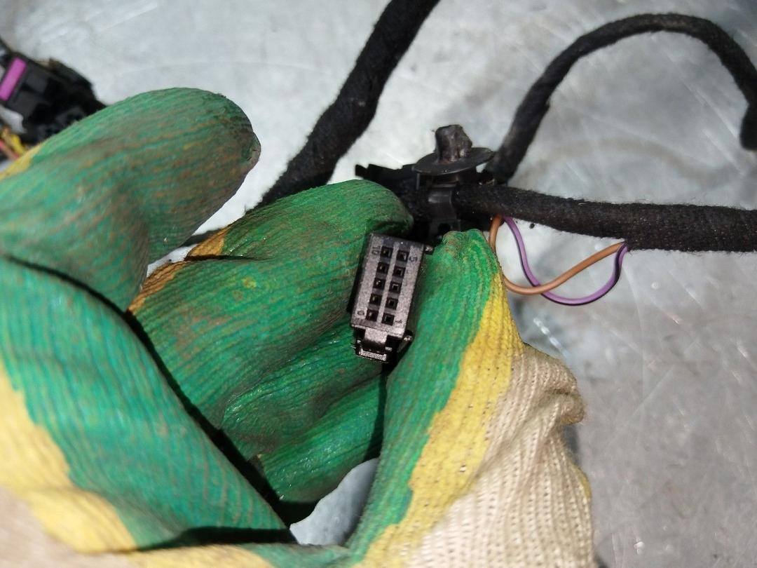 Проводка двери передней левой NIHXBY Volkswagen Passat - Фото 8