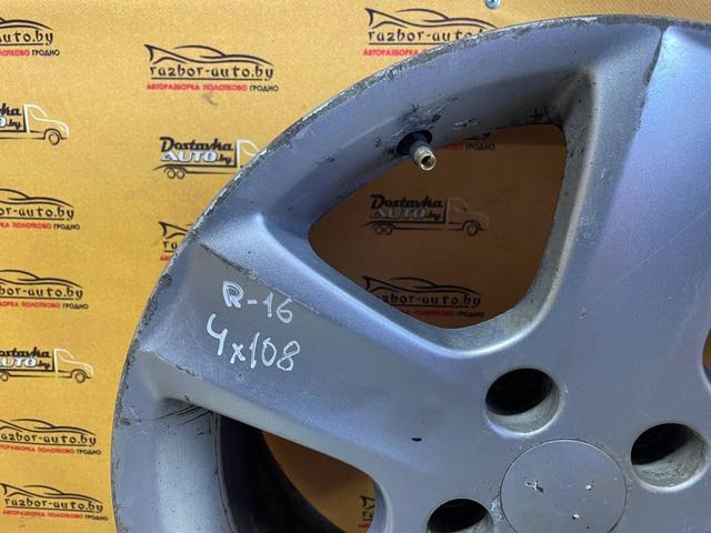 Диск литой R16, 4x108 Citroen C4 2006 FUC773 FUC773 Citroen C4 купить с доставкой