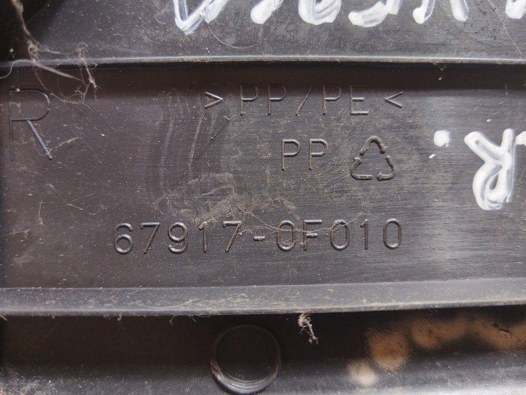 Накладка на порог внутренняя передняя правая V5TJGP Toyota Corolla Verso - Фото 4