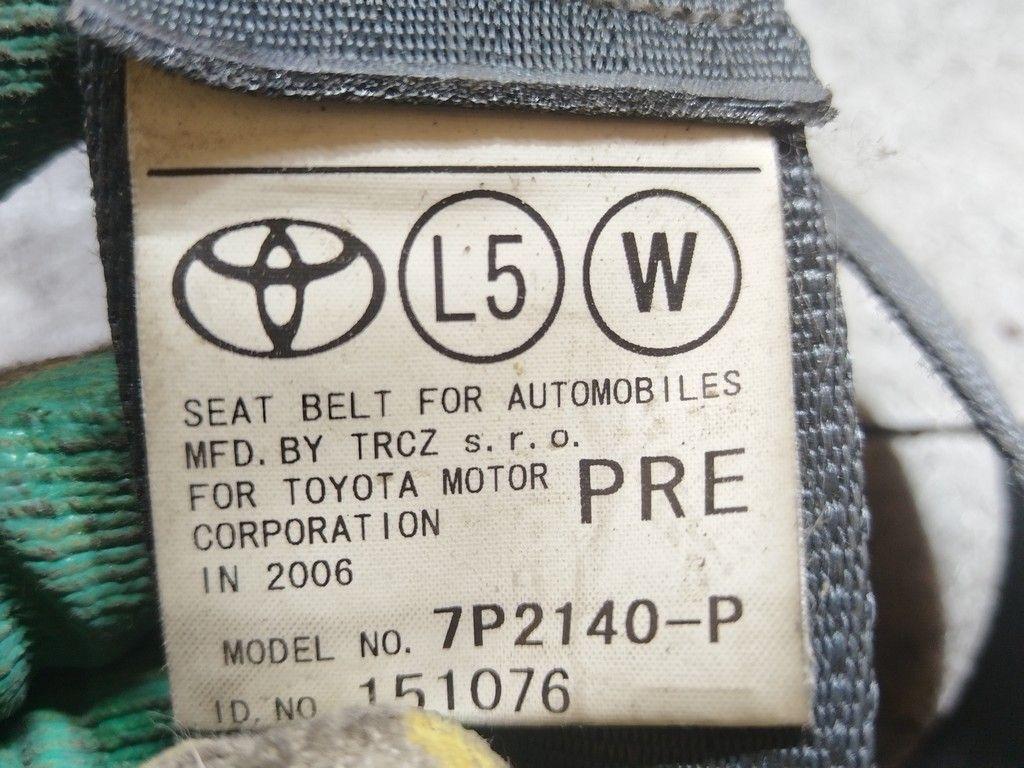 Ремень безопасности передний левый DBYZRU Toyota Corolla Verso - Фото 6