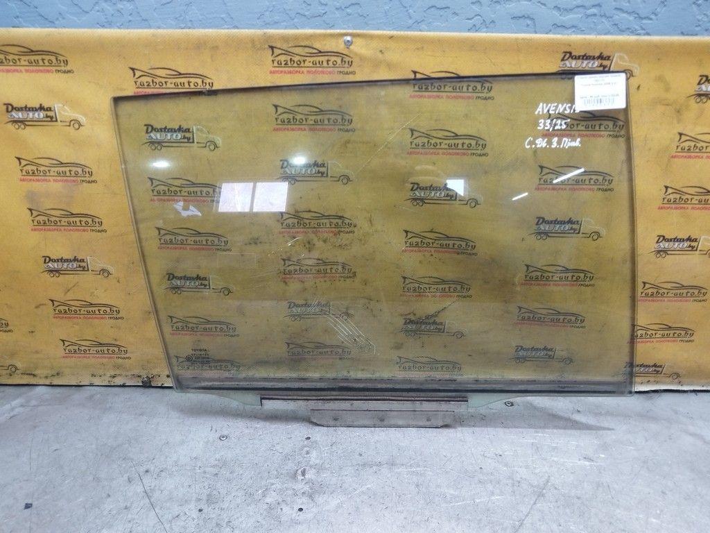 Стекло двери задней правой 15O17C Toyota Avensis - Фото 2