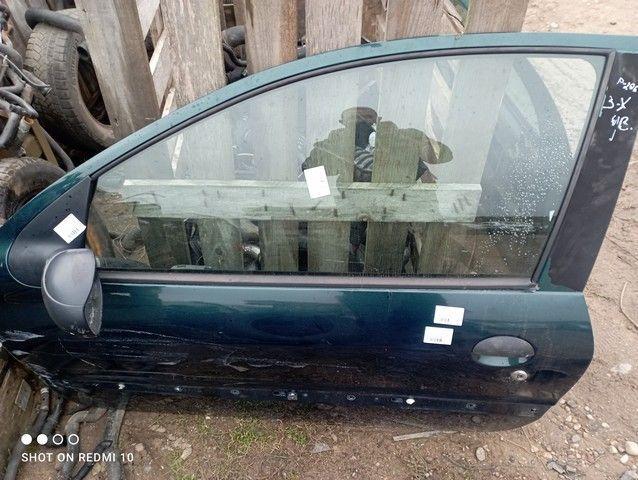 Дверь передняя левая Y8OJ79 Peugeot 206