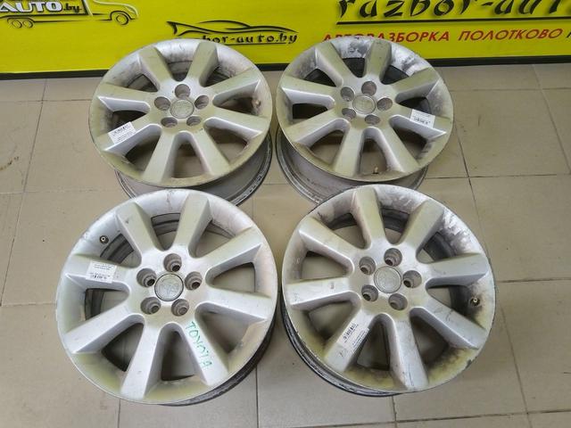 Диск литой R16, 5x100 Toyota Avensis 2006 PWTESZ PWTESZ Toyota Avensis