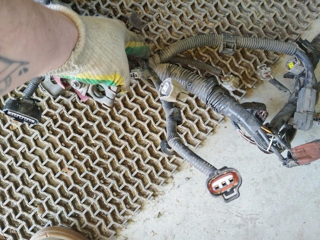 Проводка двигателя 2YM35C Toyota Avensis - Фото 19