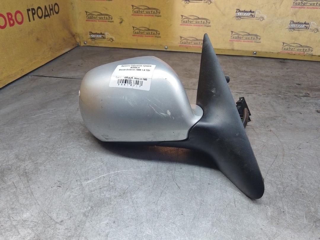 Зеркало наружное правое B2G6LH Skoda Octavia
