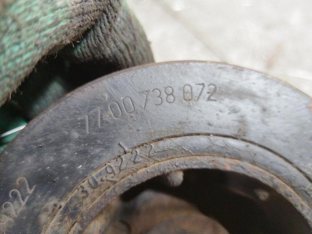 Шкив коленвала A6HA87 Renault Scenic купить в магазине запчастей бу