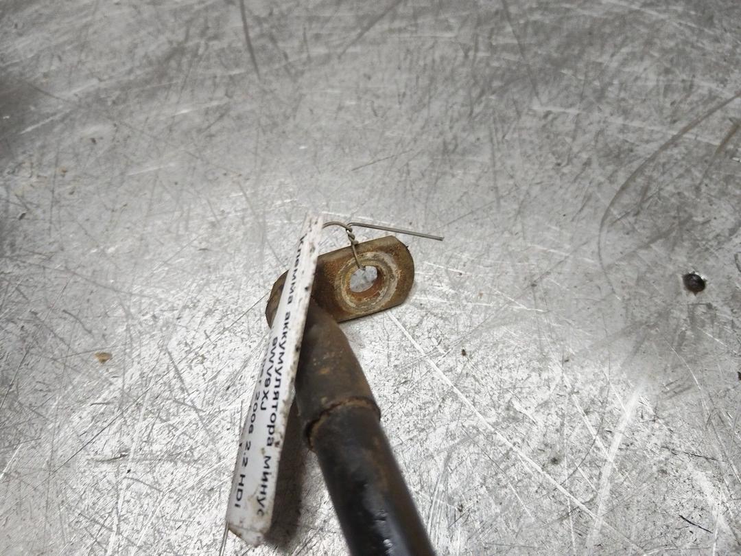 Клемма аккумулятора минус 9WV9XJ Citroen Jumper купить с доставкой