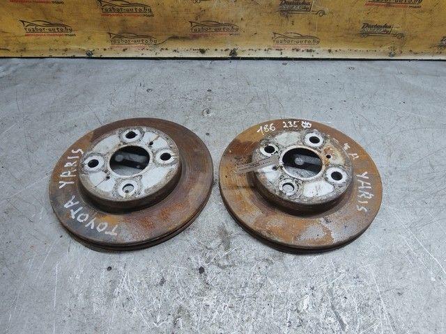 Диск тормозной передний 02BD8R Toyota Yaris