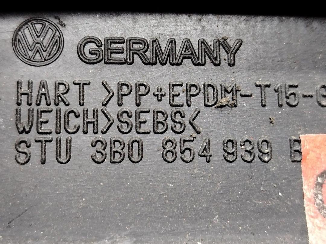 Молдинг двери передней левой 8U3XCV Volkswagen Passat - Фото 3