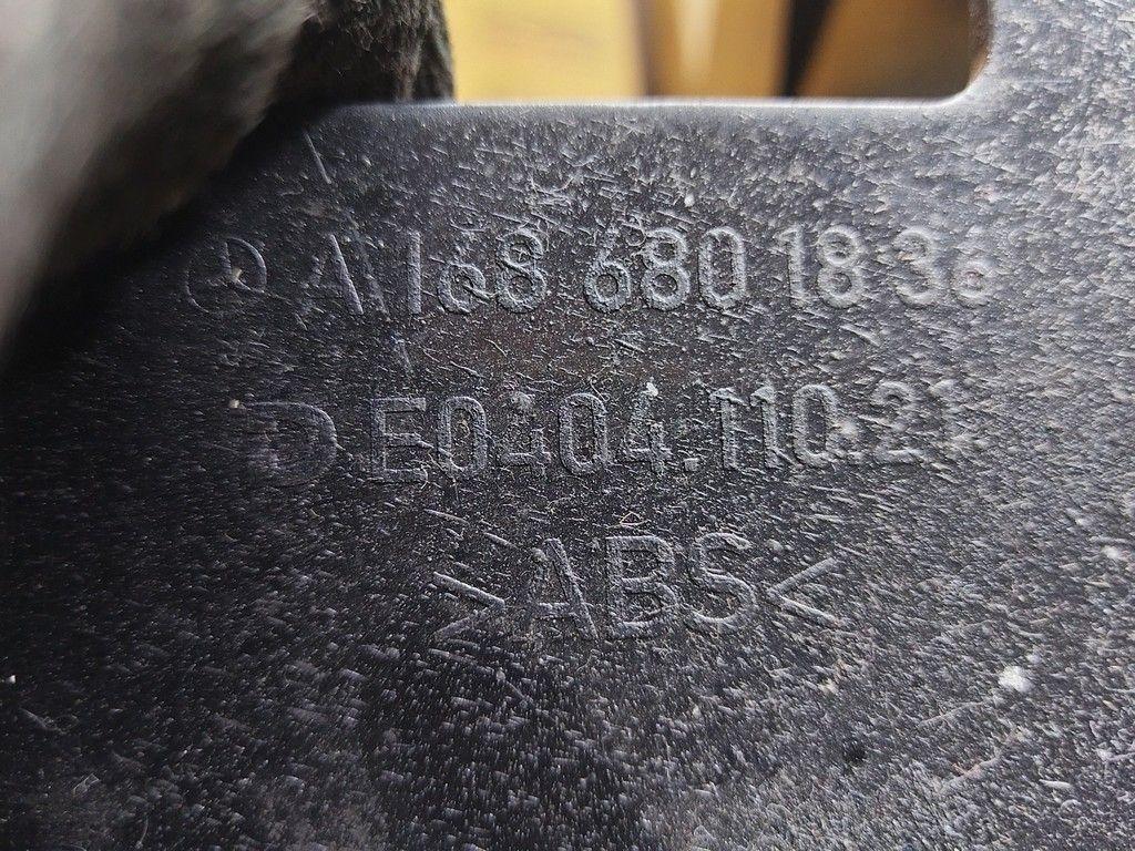 Консоль салона (кулисная часть) 0Q7EWZ Mercedes A W168 - Фото 5