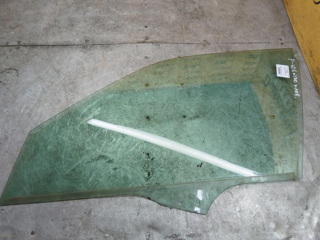 Стекло двери передней левой 1664EW Peugeot 406 - Фото 1