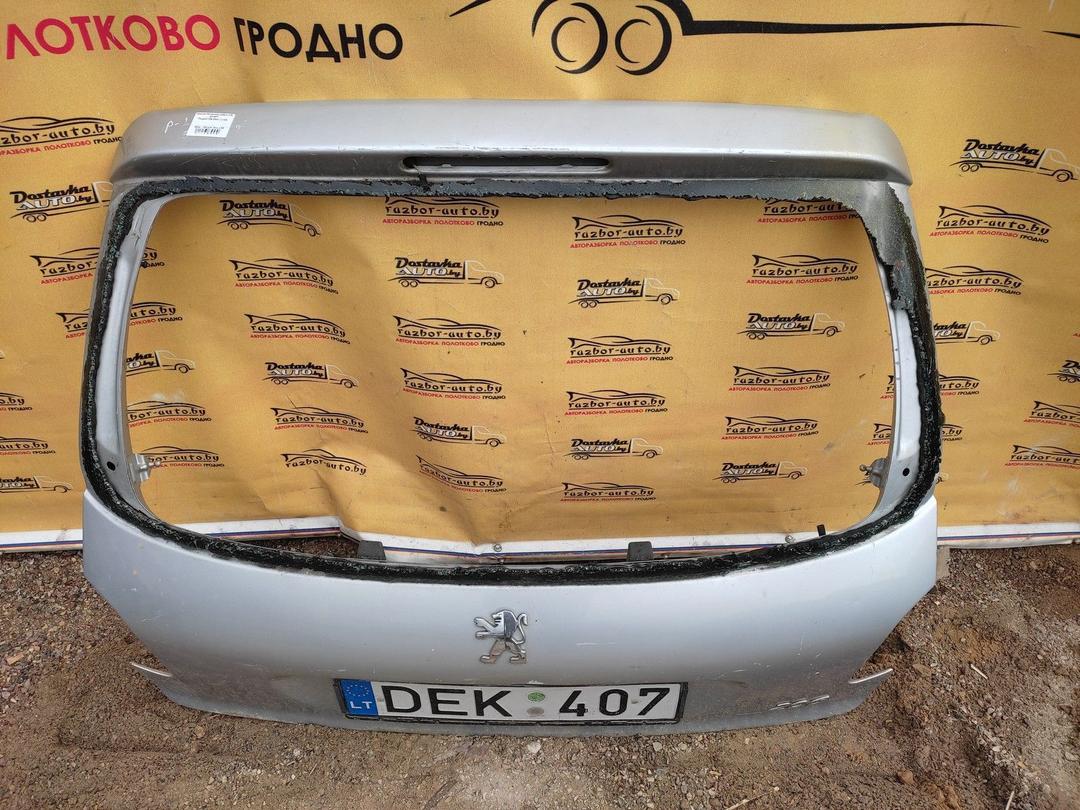 Крышка багажника (дверь 3-5) X2Y8FT Peugeot 206