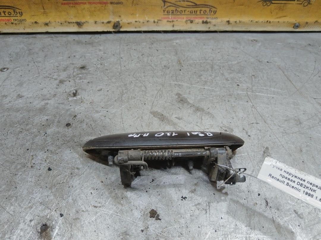 Ручка наружная передняя правая DE2KNK Renault Scenic купить в магазине запчастей бу