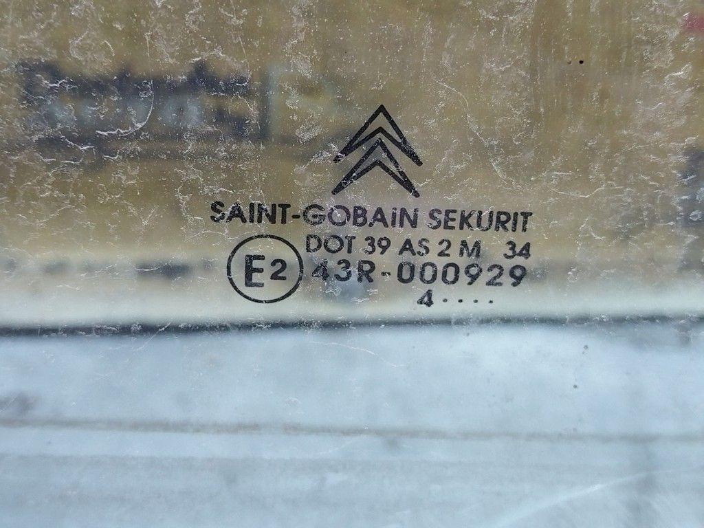Стекло двери задней правой W5I8H0 Citroen C5 - Фото 3