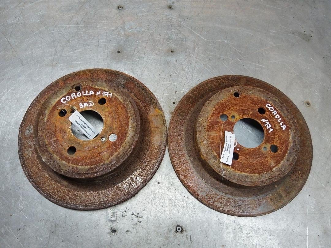 Диск тормозной задний B98OK8 Toyota Corolla