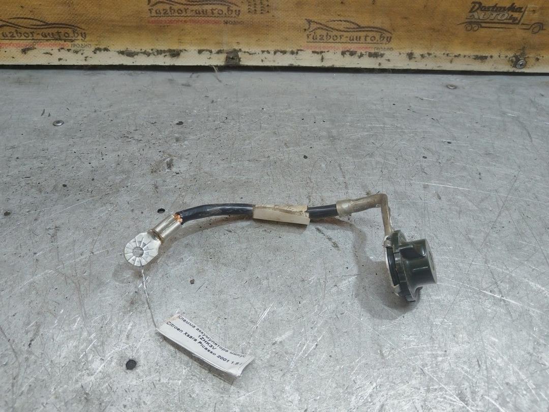 Клемма аккумулятора минус 1ZHK3V Citroen Xsara Picasso - Фото 1