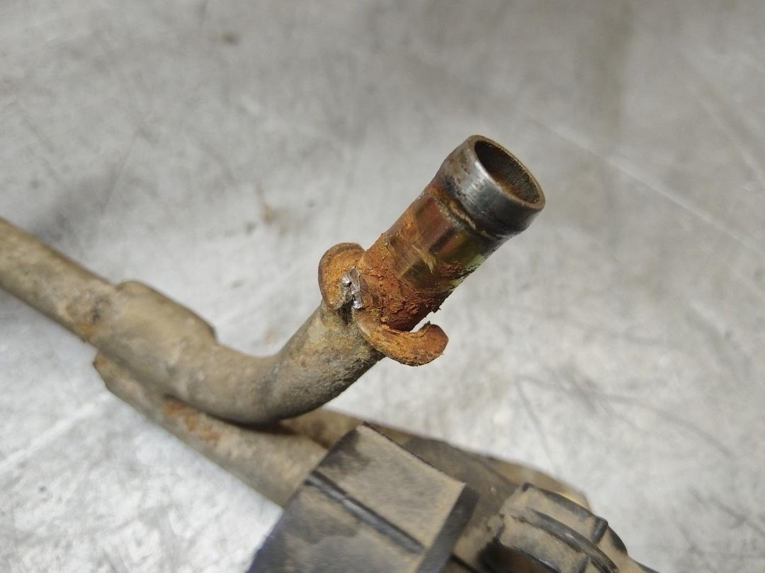 Трубка охлаждающей жидкости металлическая X1MNZH Citroen Jumper - Фото 4