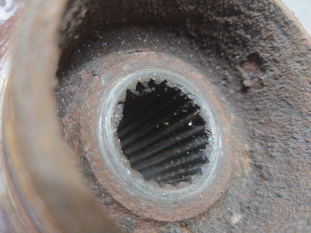 Кулак поворотный левый 0AM3XN Renault Scenic - Фото 2