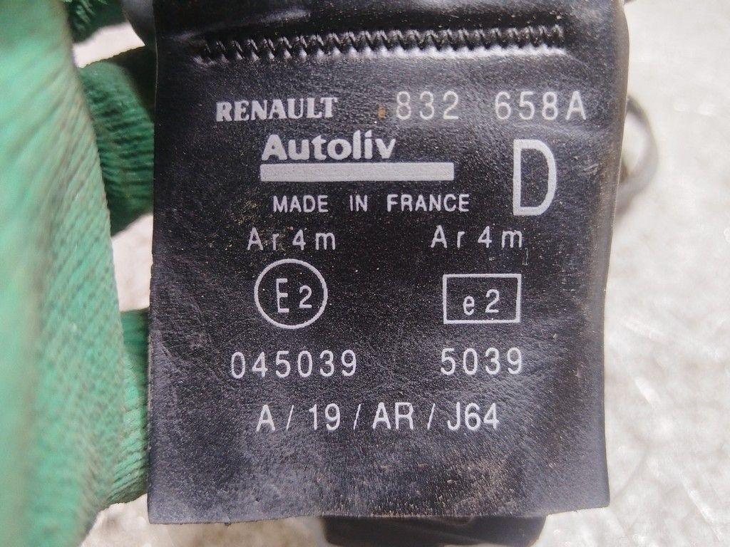 Ремень безопасности задний правый QT5BA7 Renault Scenic - Фото 4