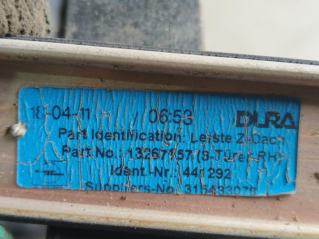 Молдинг крыши ATNO10 Opel Corsa - Фото 8