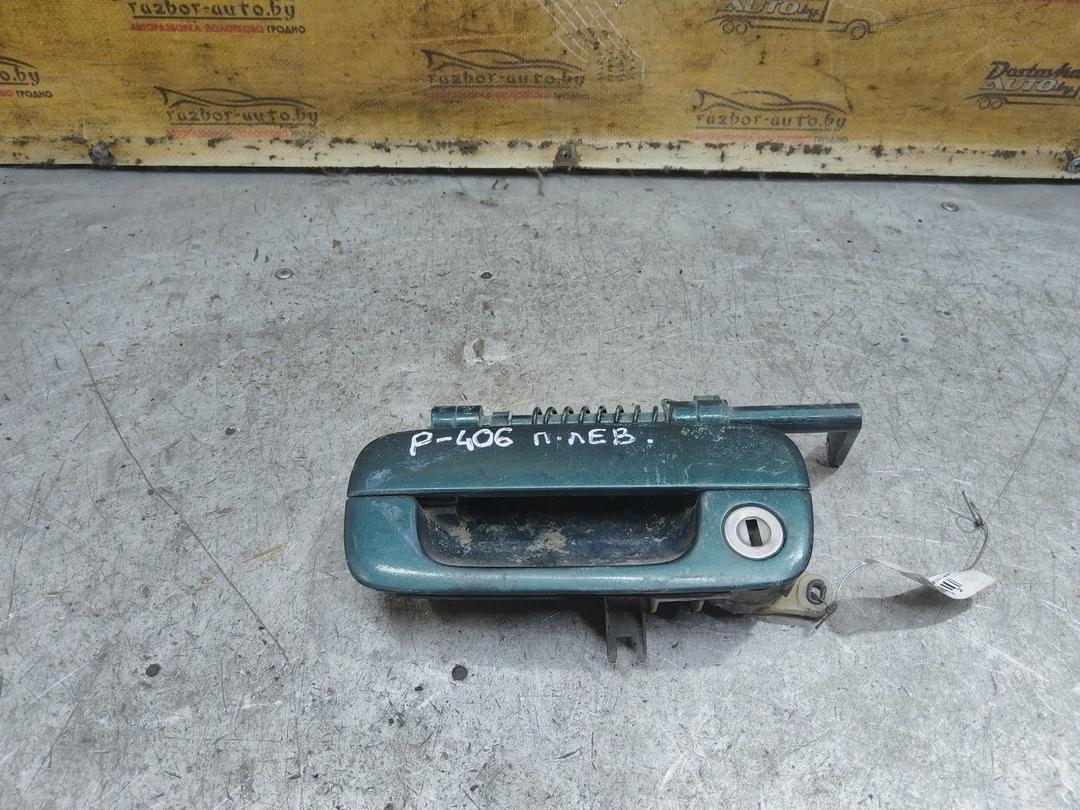 Ручка наружная передняя левая A663ZZ Peugeot 406 - Фото 1