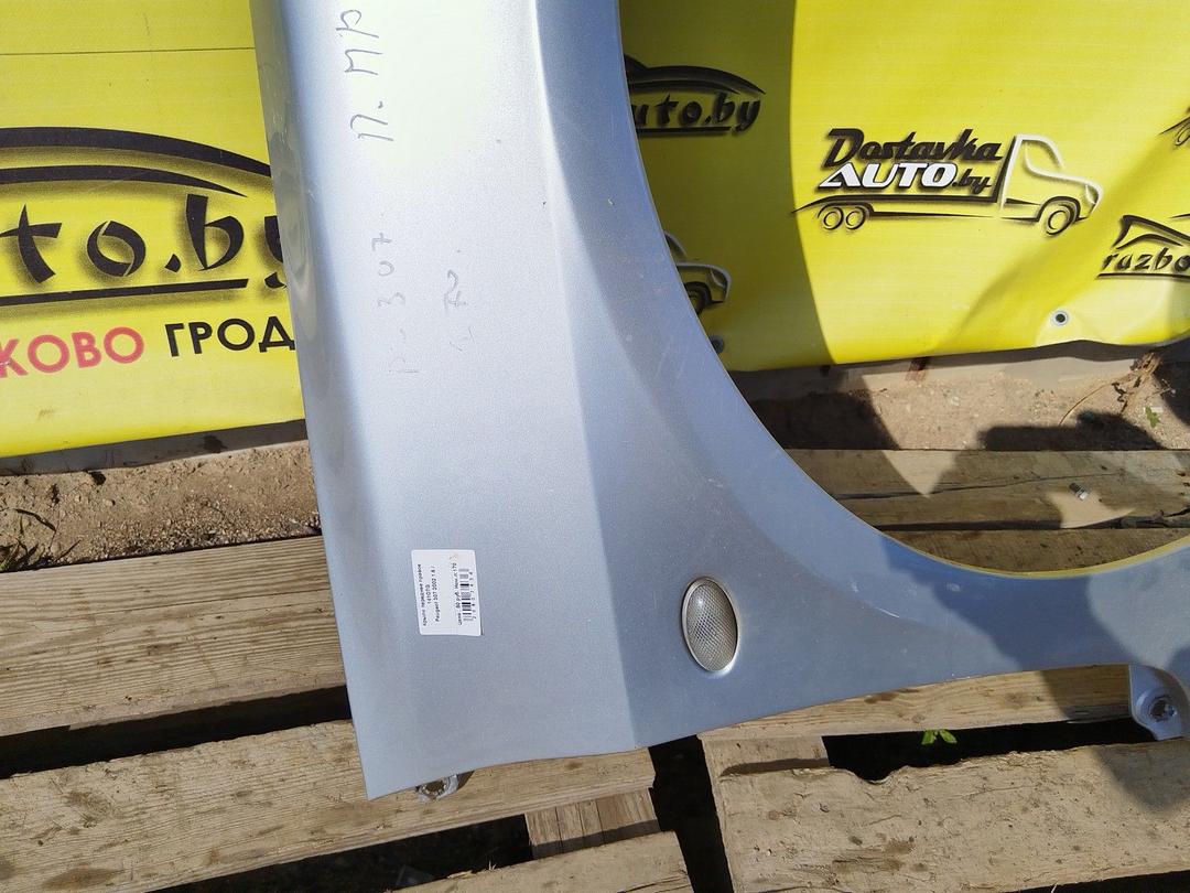 Крыло переднее правое 141O7G Peugeot 307 - Фото 3