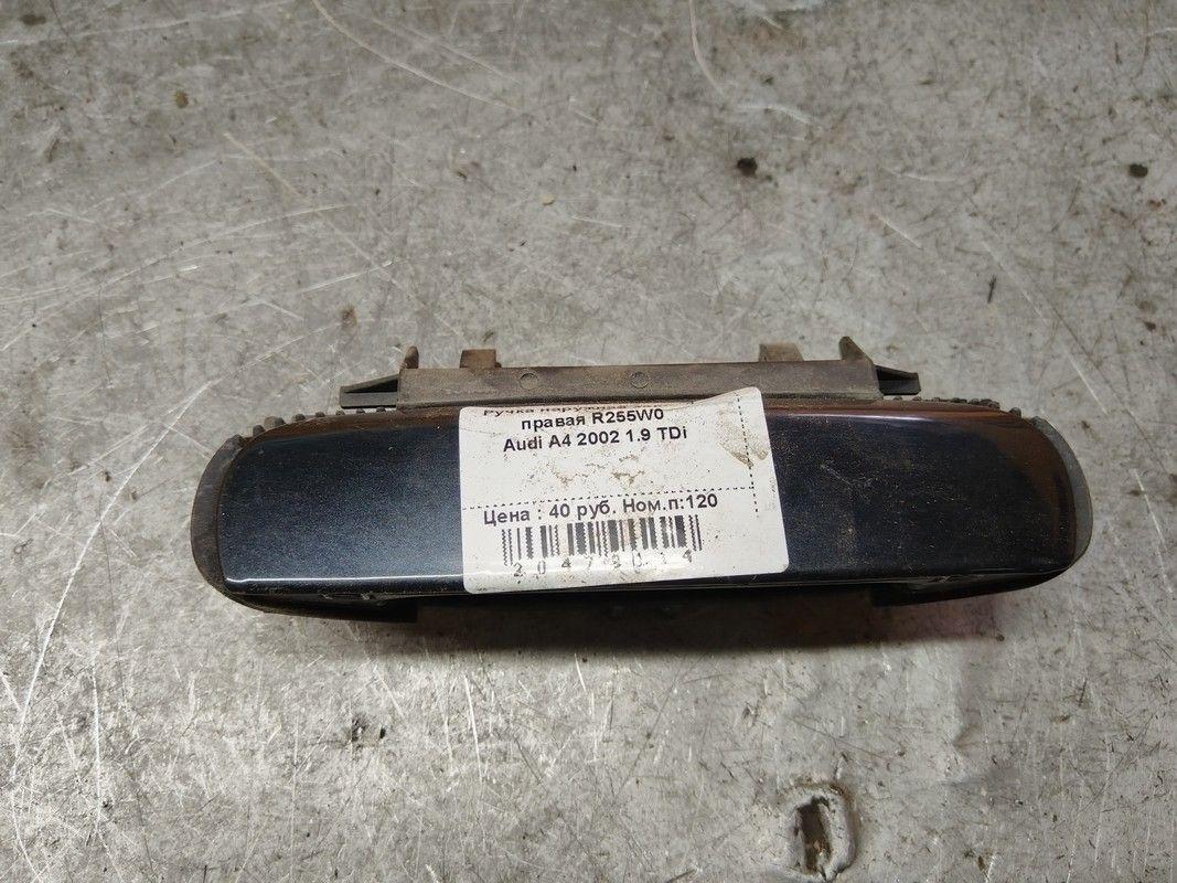 Ручка наружная задняя правая R255W0 Audi A4