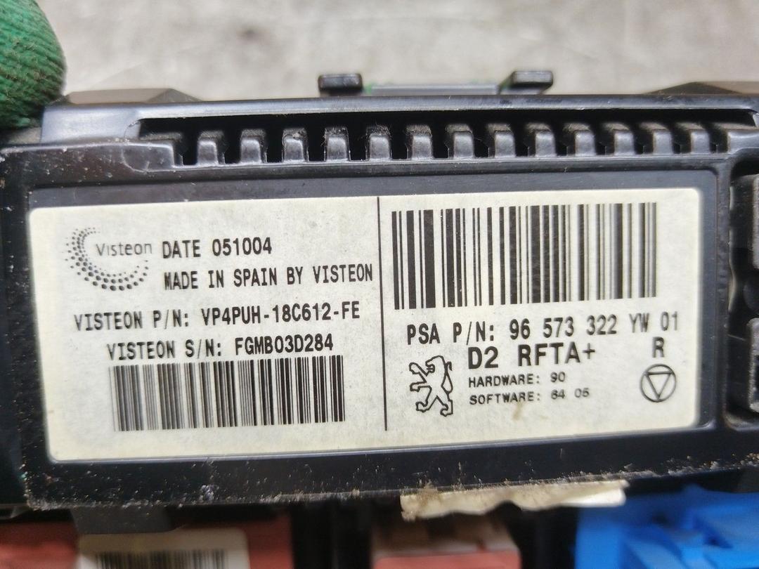 Блок управления печки/климат-контроля GZMX71 Peugeot 407 купить на авторазборке