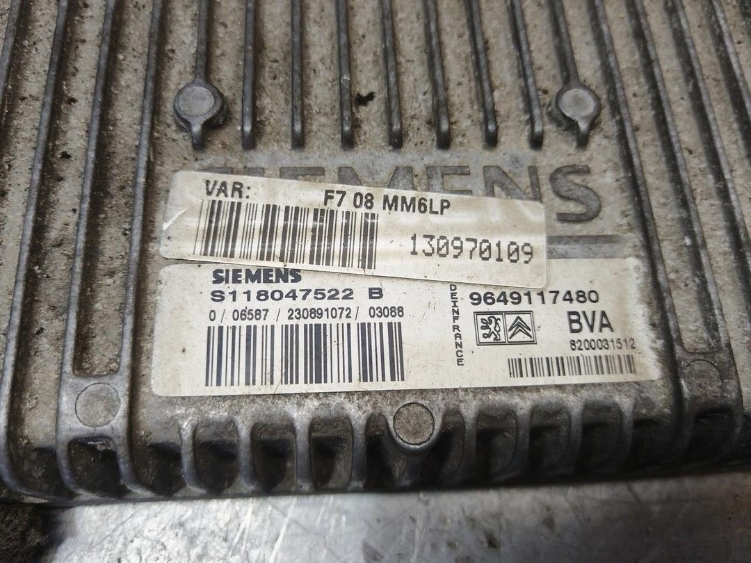 Блок управления АКПП VKIBFJ Citroen C5 - Фото 4