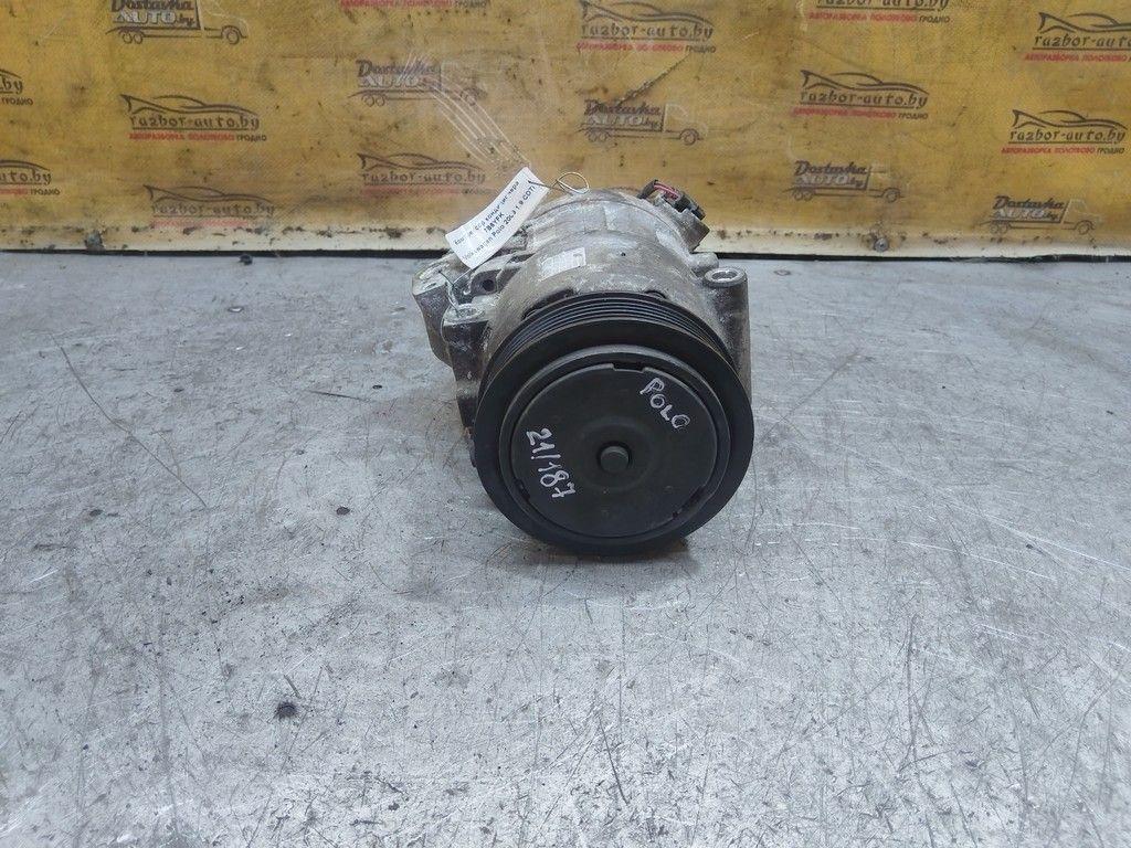 Компрессор кондиционера 7B6YFK Volkswagen Polo - Фото 2