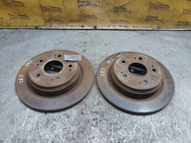 Диск тормозной задний XLG5L9 Honda FR-V - Фото 1