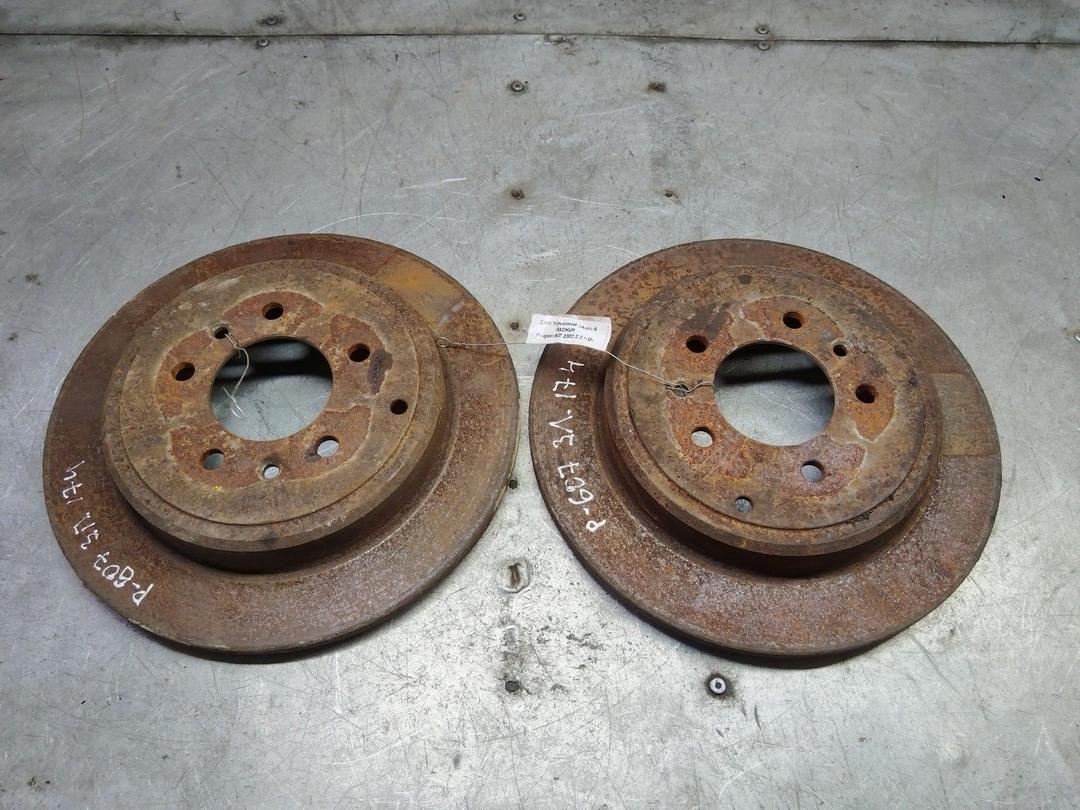 Диск тормозной задний WAOHUK Peugeot 607