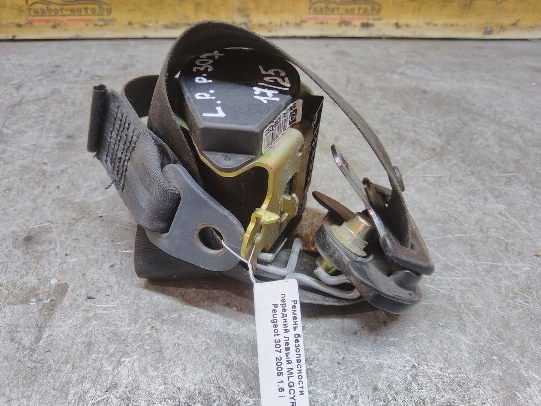 Ремень безопасности передний левый MLGCYR Peugeot 307 - Фото 6