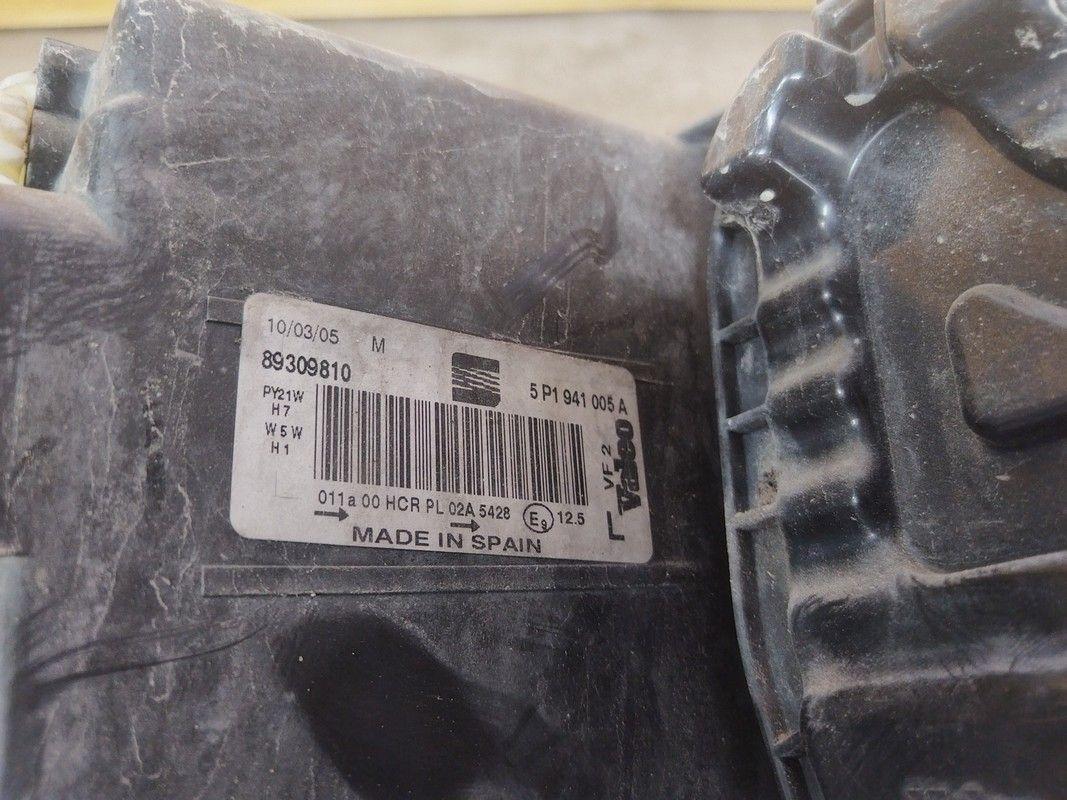 Фара левая 2K5FOJ Seat Altea - Фото 6