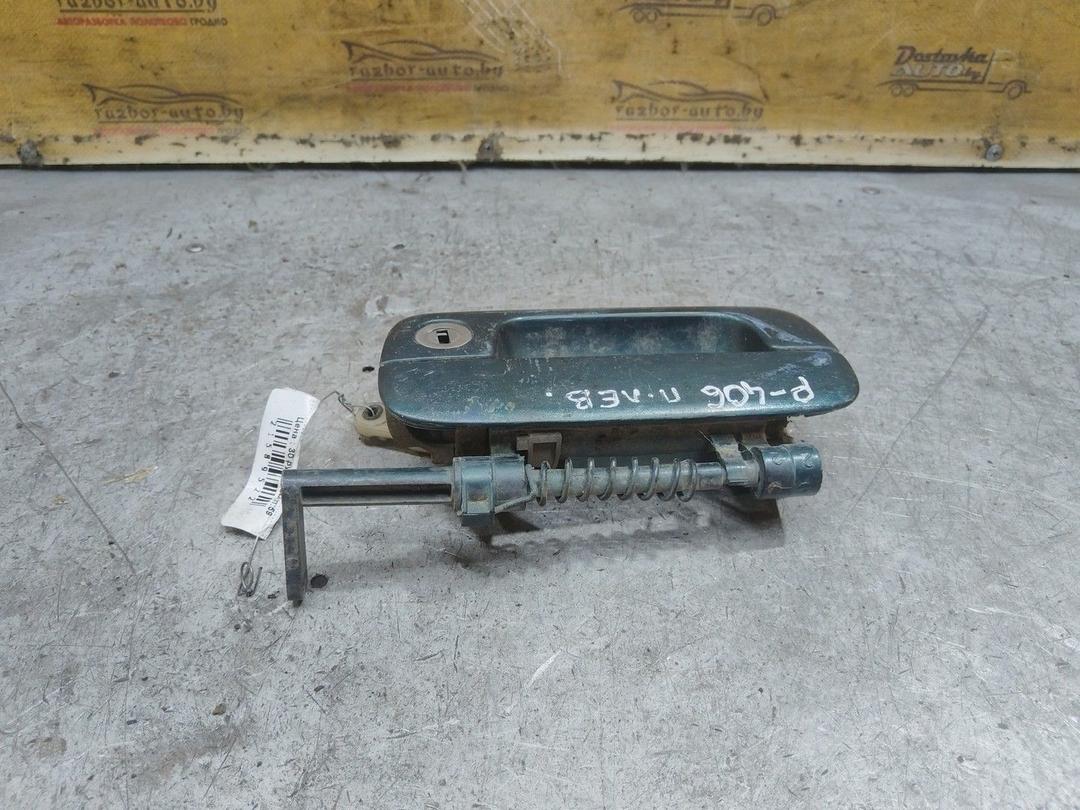 Ручка наружная передняя левая A663ZZ Peugeot 406 - Фото 2