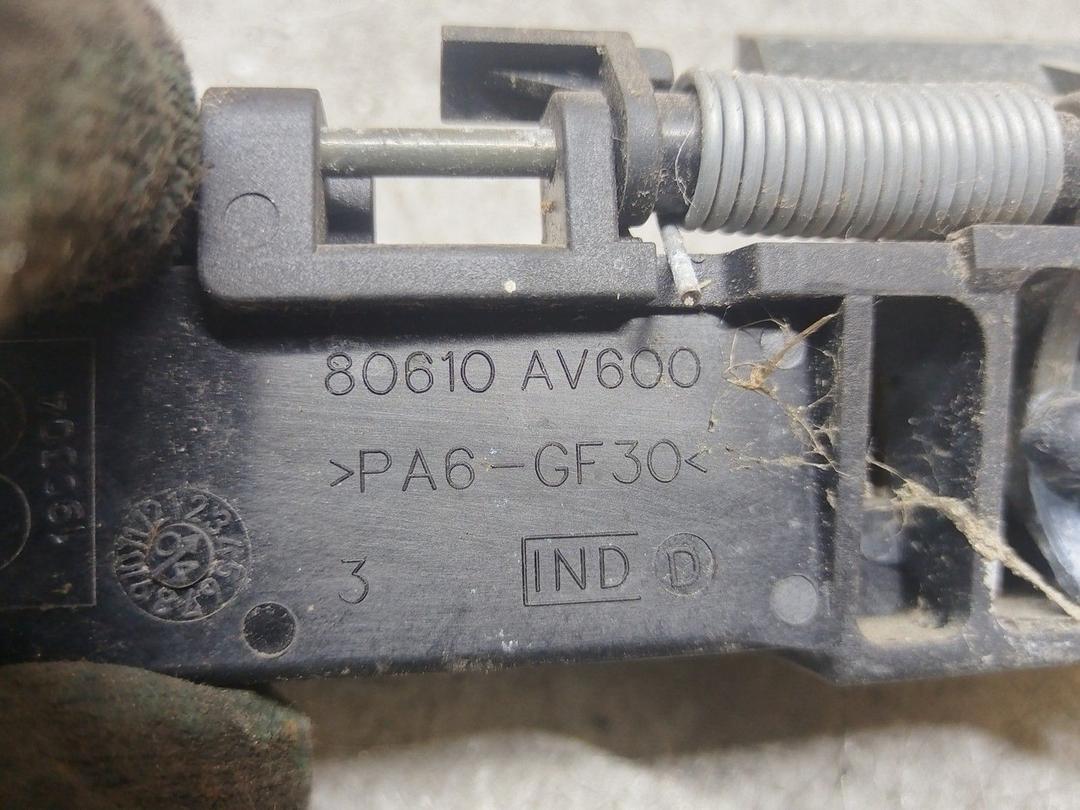 Ручка наружная передняя правая 98B1BR Nissan Primera - Фото 5