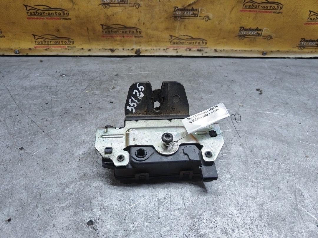 Замок багажника 183RT9 Opel Zafira купить в магазине запчастей бу