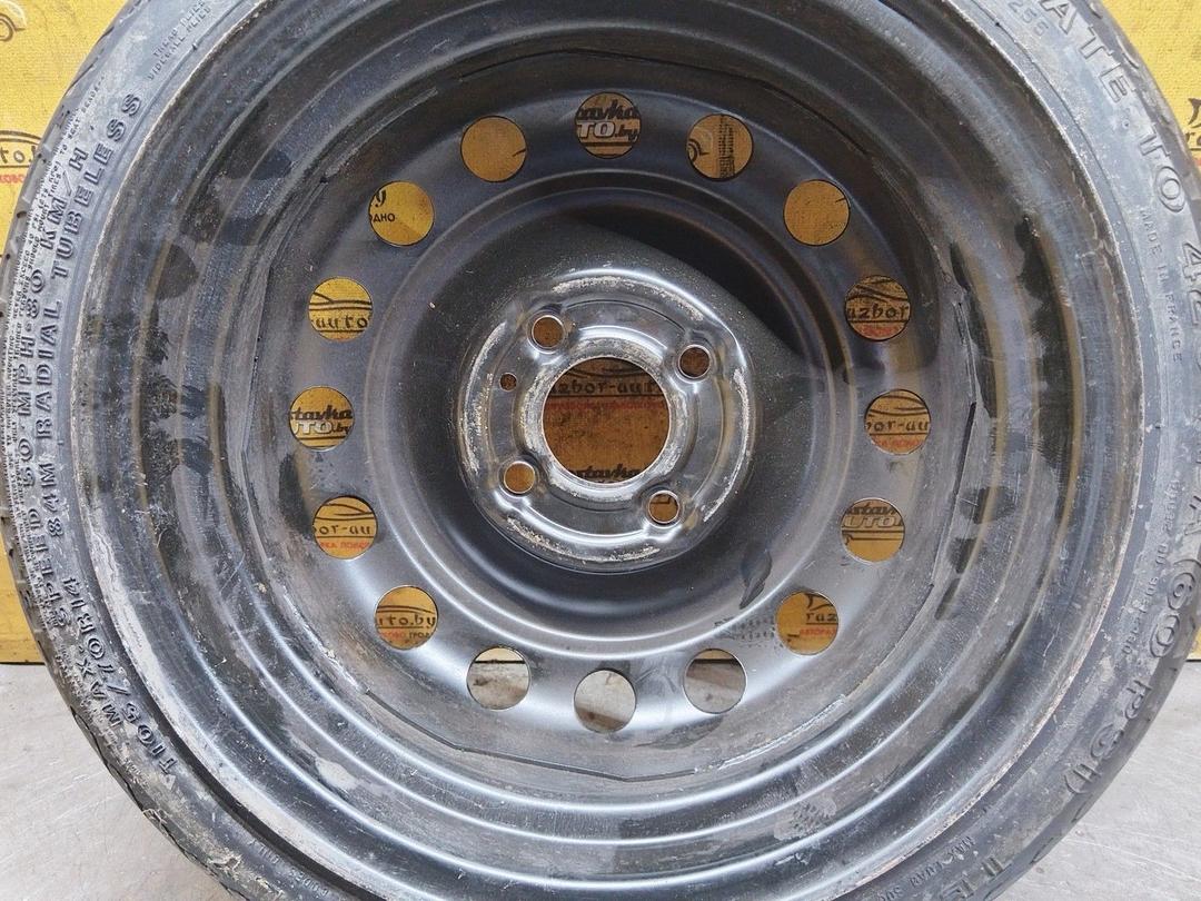 Колесо запасное (таблетка) JBK5S9 Nissan Micra купить с доставкой