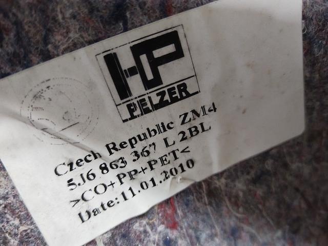 Ковер салонный AWRGC1 Skoda Fabia купить с доставкой