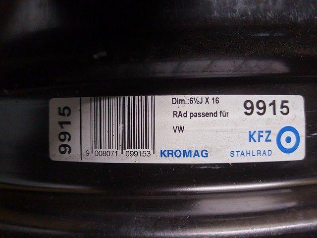 Диск штампованный R16    83CP5T Volkswagen Passat купить с доставкой