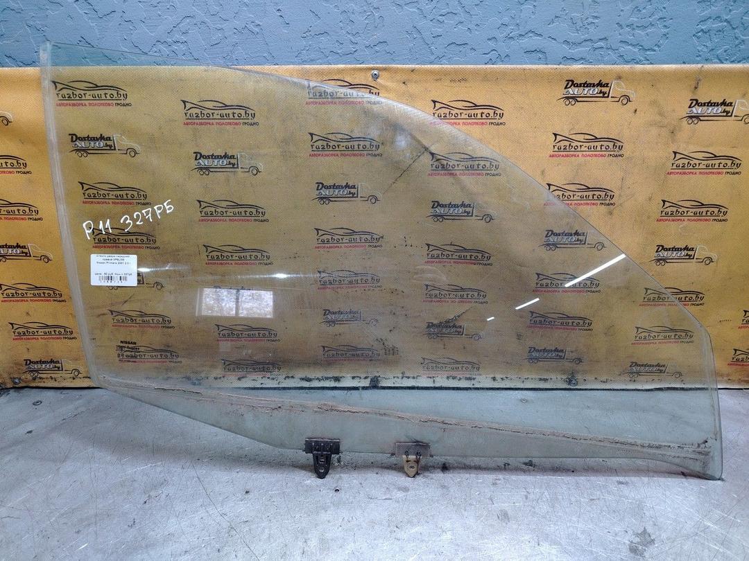 Стекло двери передней правой XP8LM8 Nissan Primera - Фото 1