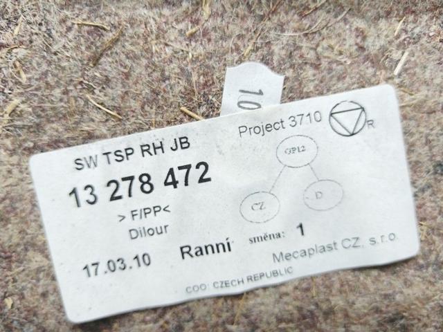 Обшивка багажника SDKQZF Opel Insignia - Фото 4