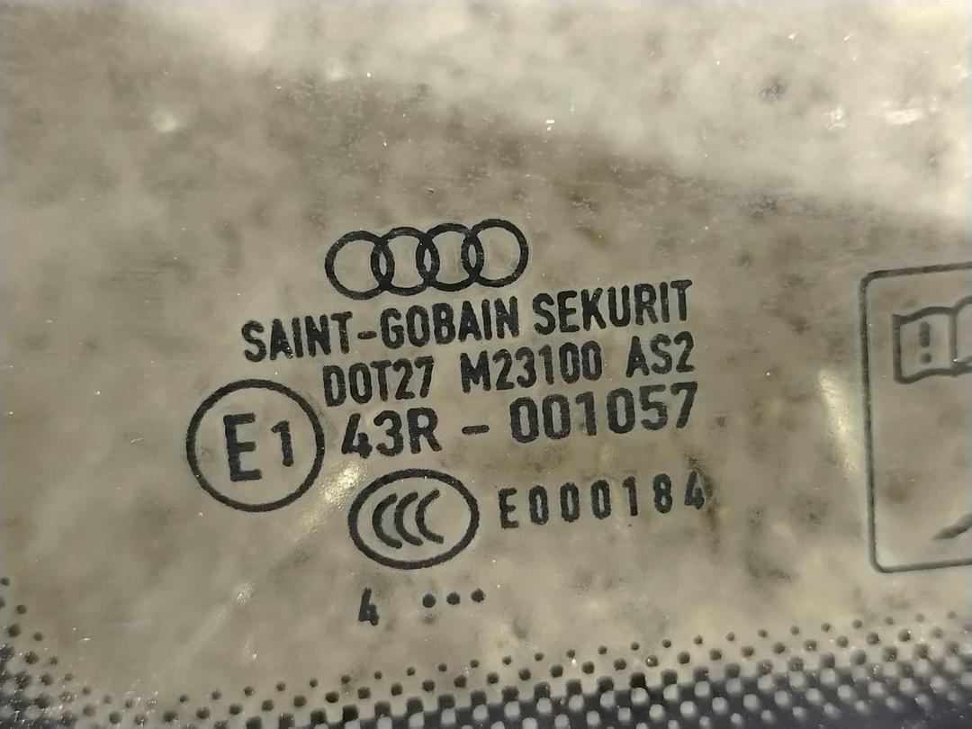 Стекло кузовное боковое левое O8R6LQ Audi A4 - Фото 2
