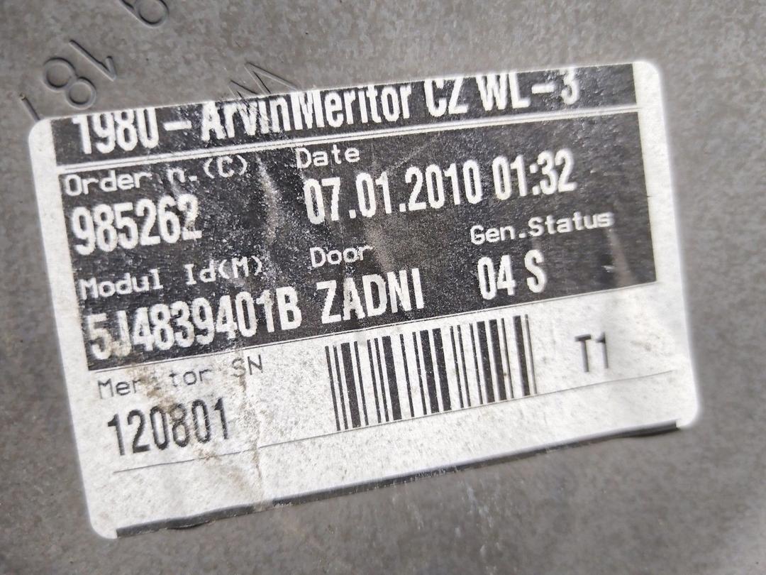 Стеклоподъемник задний левый Q335QY Skoda Fabia купить в магазине запчастей бу