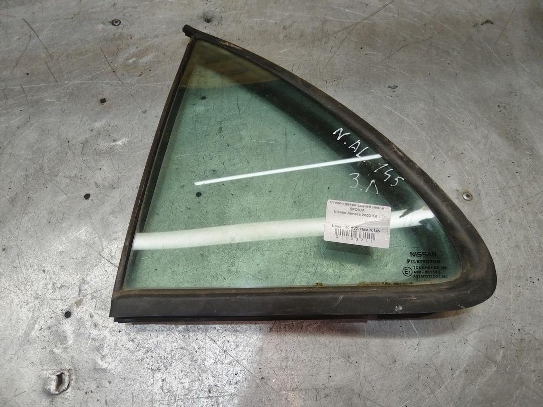 Стекло двери задней левой DFO0JA Nissan Almera - Фото 1